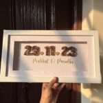 Personalized 3D Date Frame – Forever Togethe