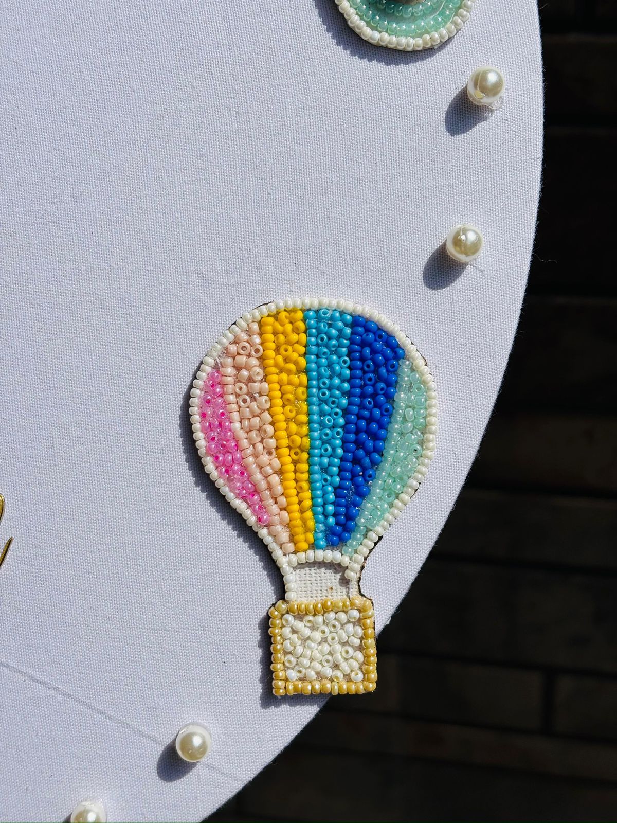 Personalized Welcome Home'Baby Hoop Art 01-2