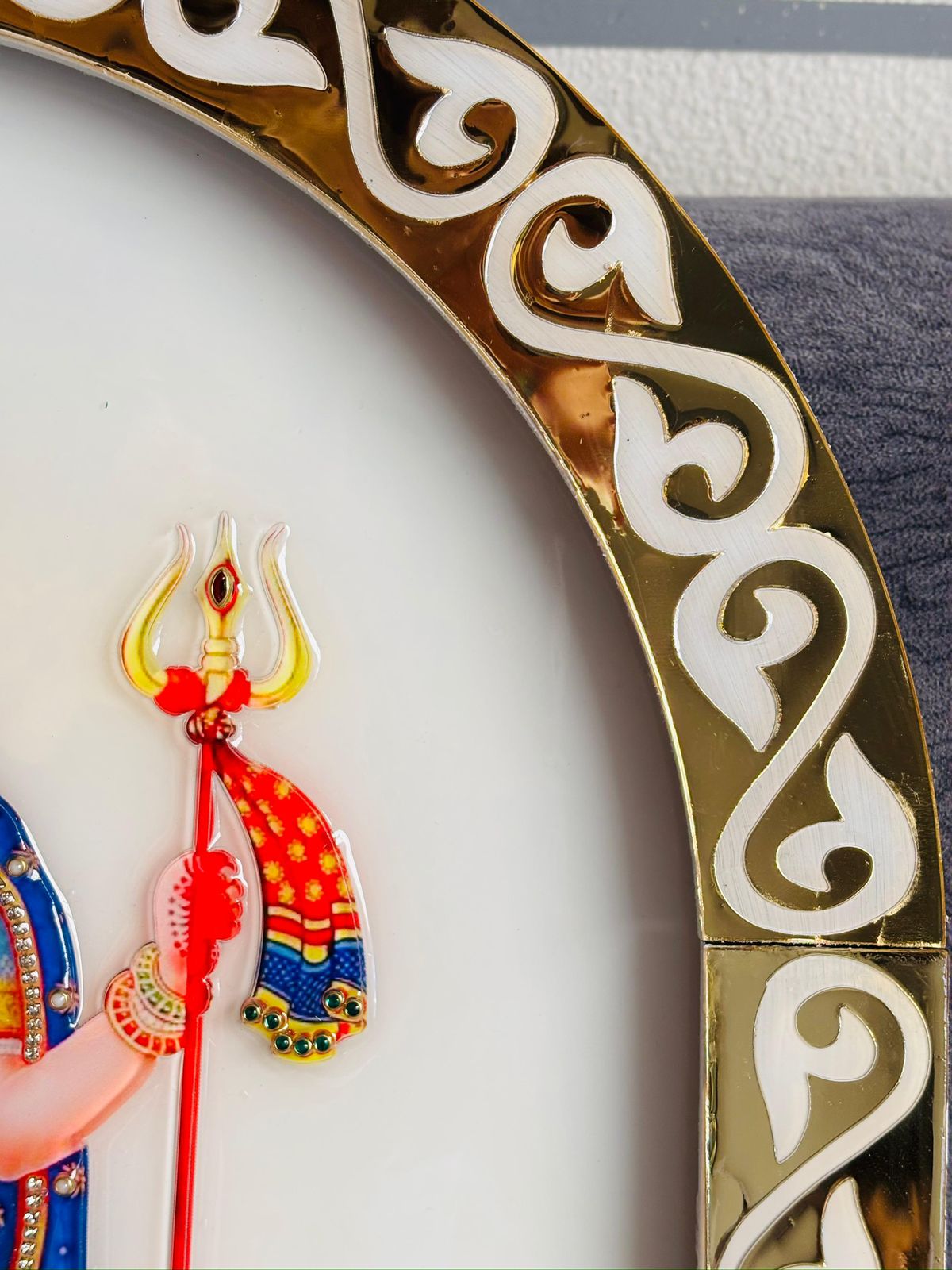 Premium Shree Khodiyar Maa Arch Wall Frame 01-2