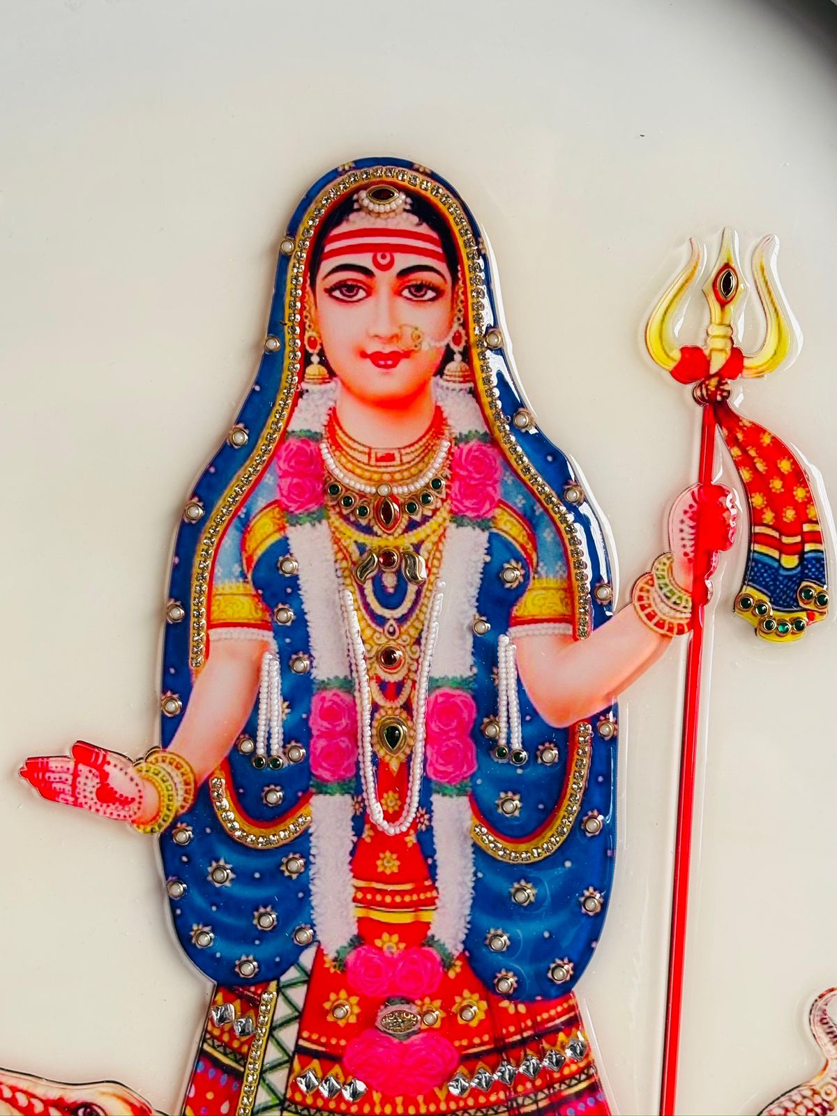 Premium Shree Khodiyar Maa Arch Wall Frame 01-3