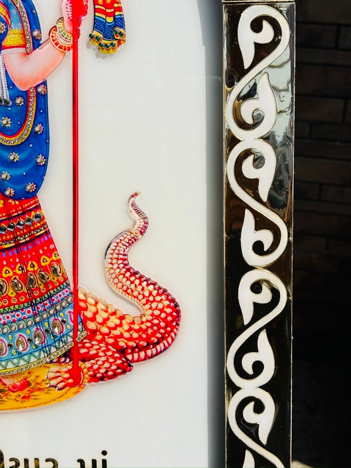 Premium Shree Khodiyar Maa Arch Wall Frame 01-5